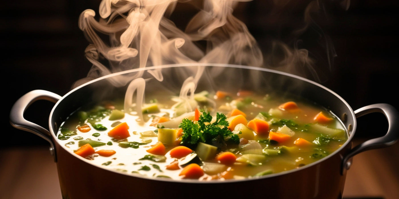 Slow-Simmered Bone Broth from Pasture-Raised Bones