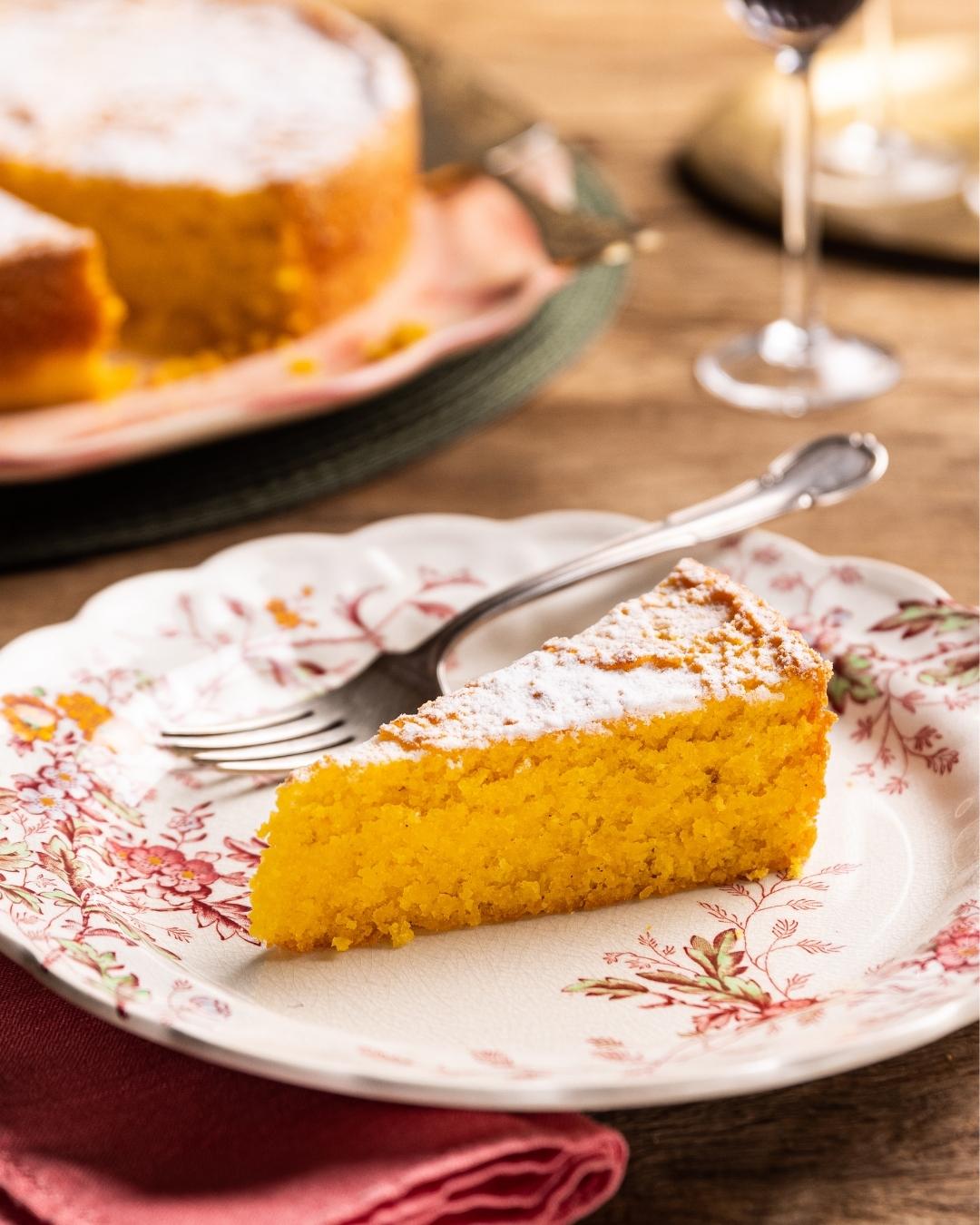 Portuguese Almond Cake - Toucinho do Ceu