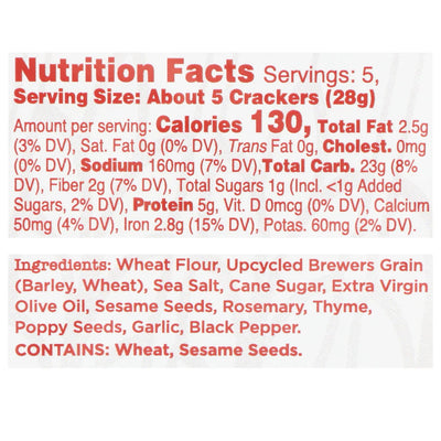 Flatbread Crackers - Brewer's Foods