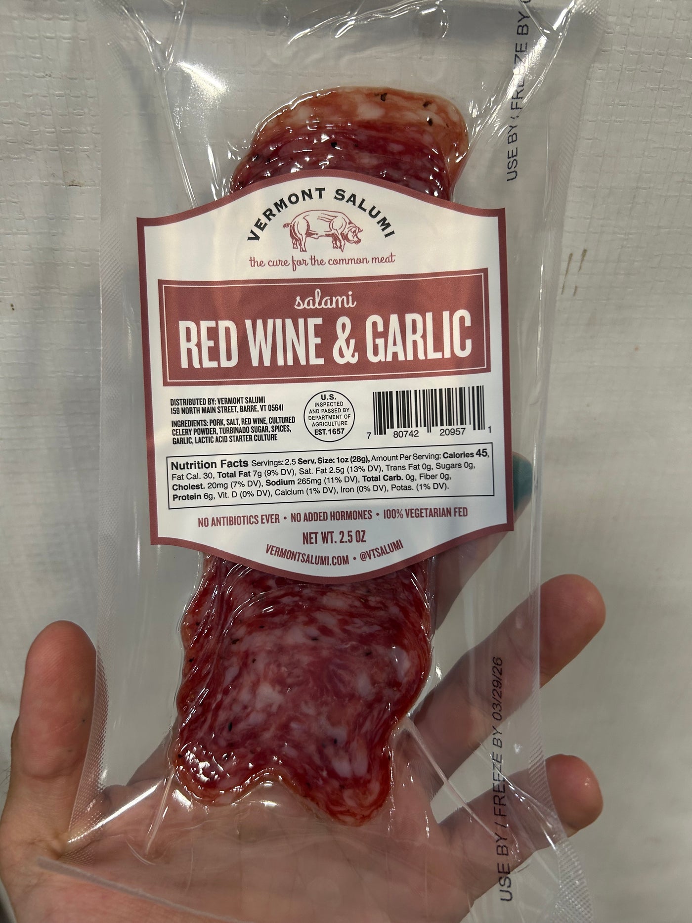 Salami - Vermont Salumi