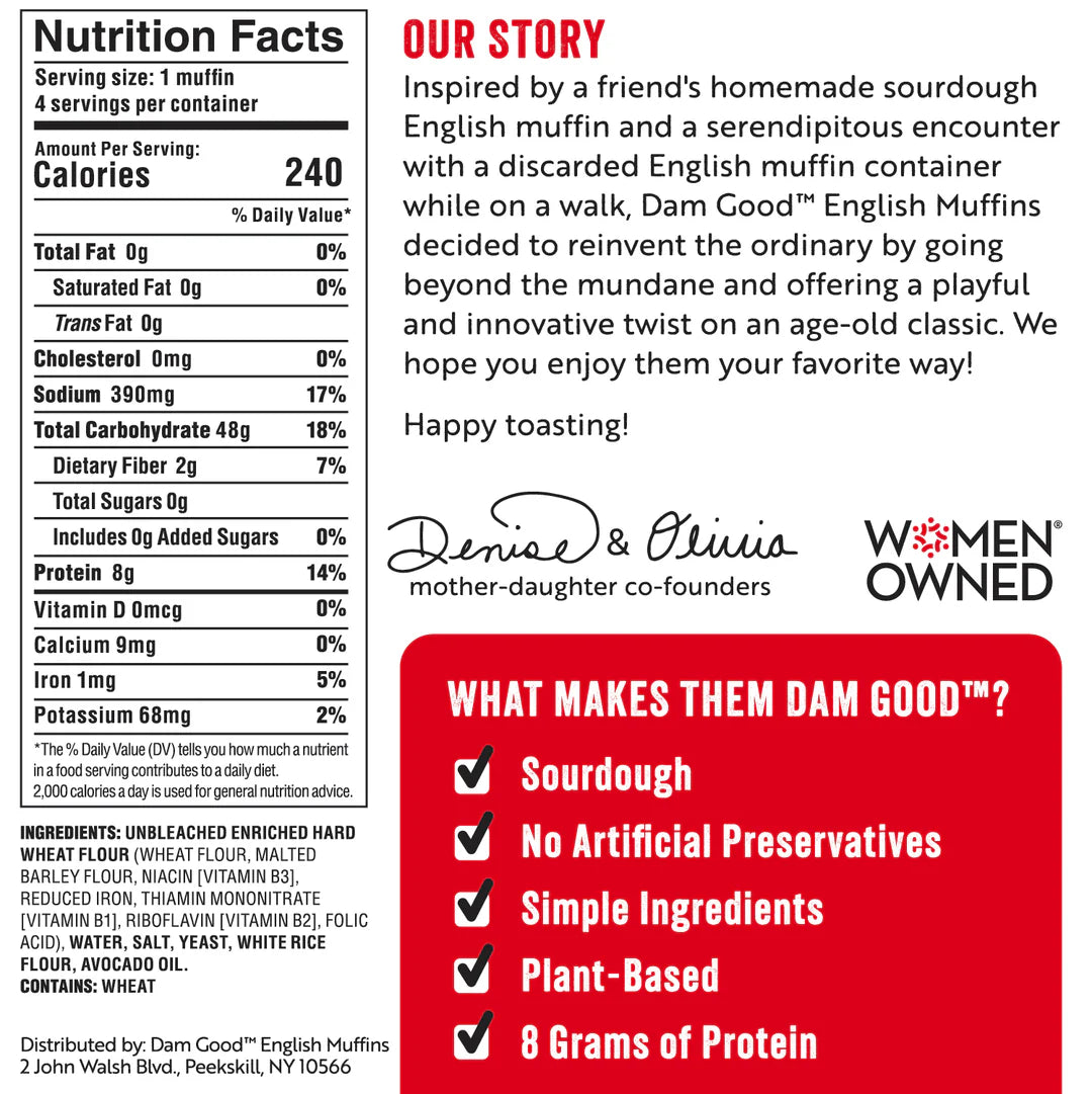 English Muffins - Dam Good