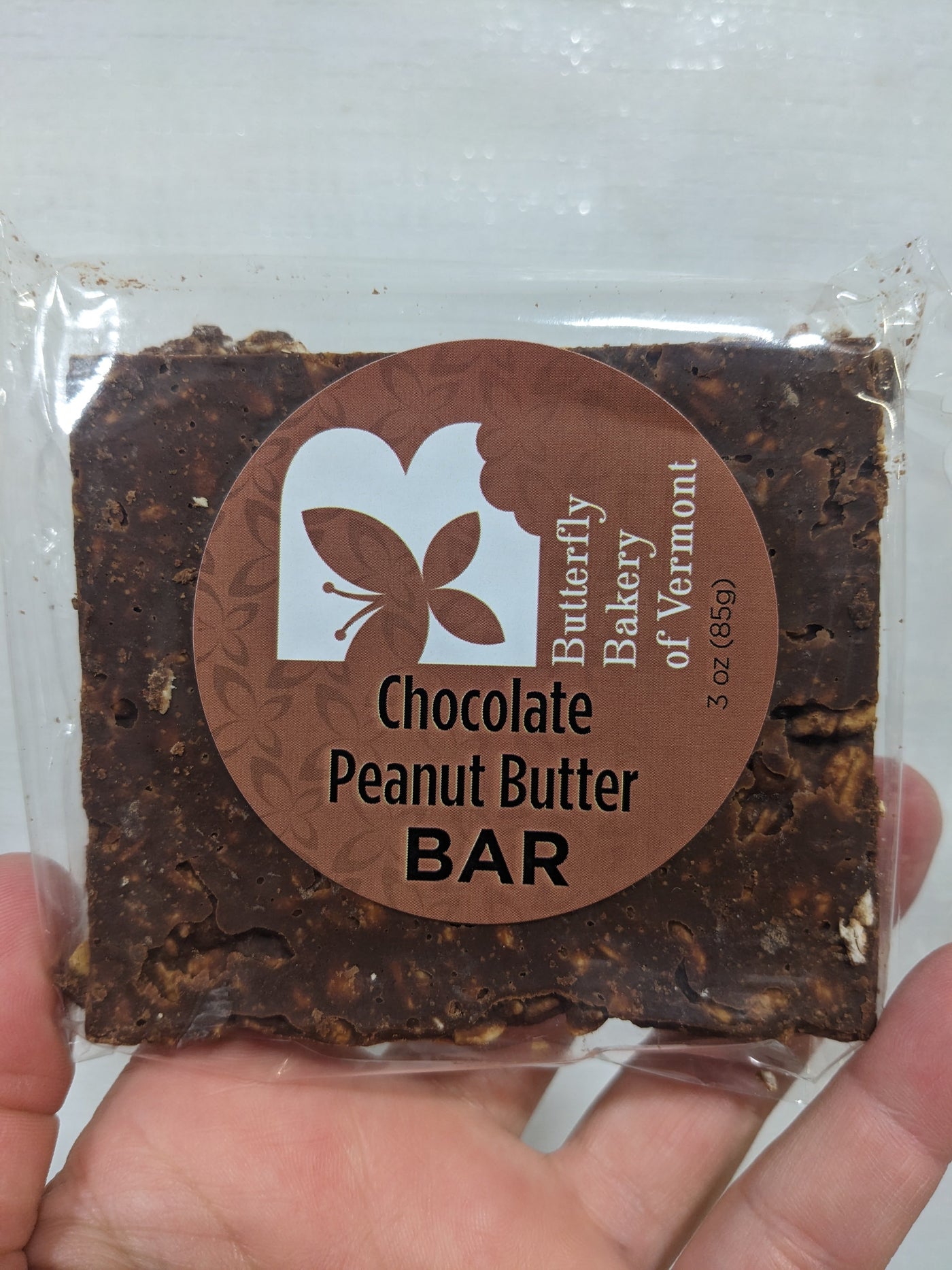Choc Peanut Butter Bar - Butterfly Bakery of VT