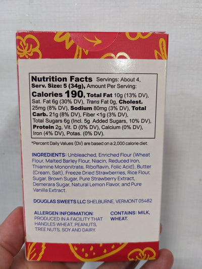 Shortbread Cookies - Douglas Sweets