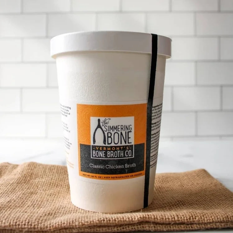 Chicken Bone Broth - Simmering Bone