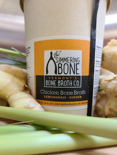 Chicken Bone Broth - Simmering Bone