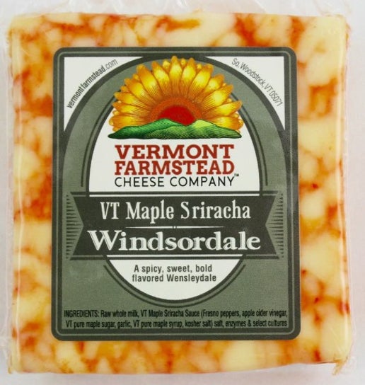 VT Maple Sriracha Cheese - VT Farmstead Cheese Co