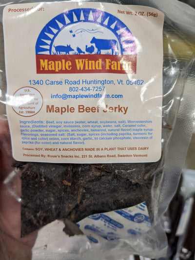 Maple Beef Jerky - Maple Wind Farm